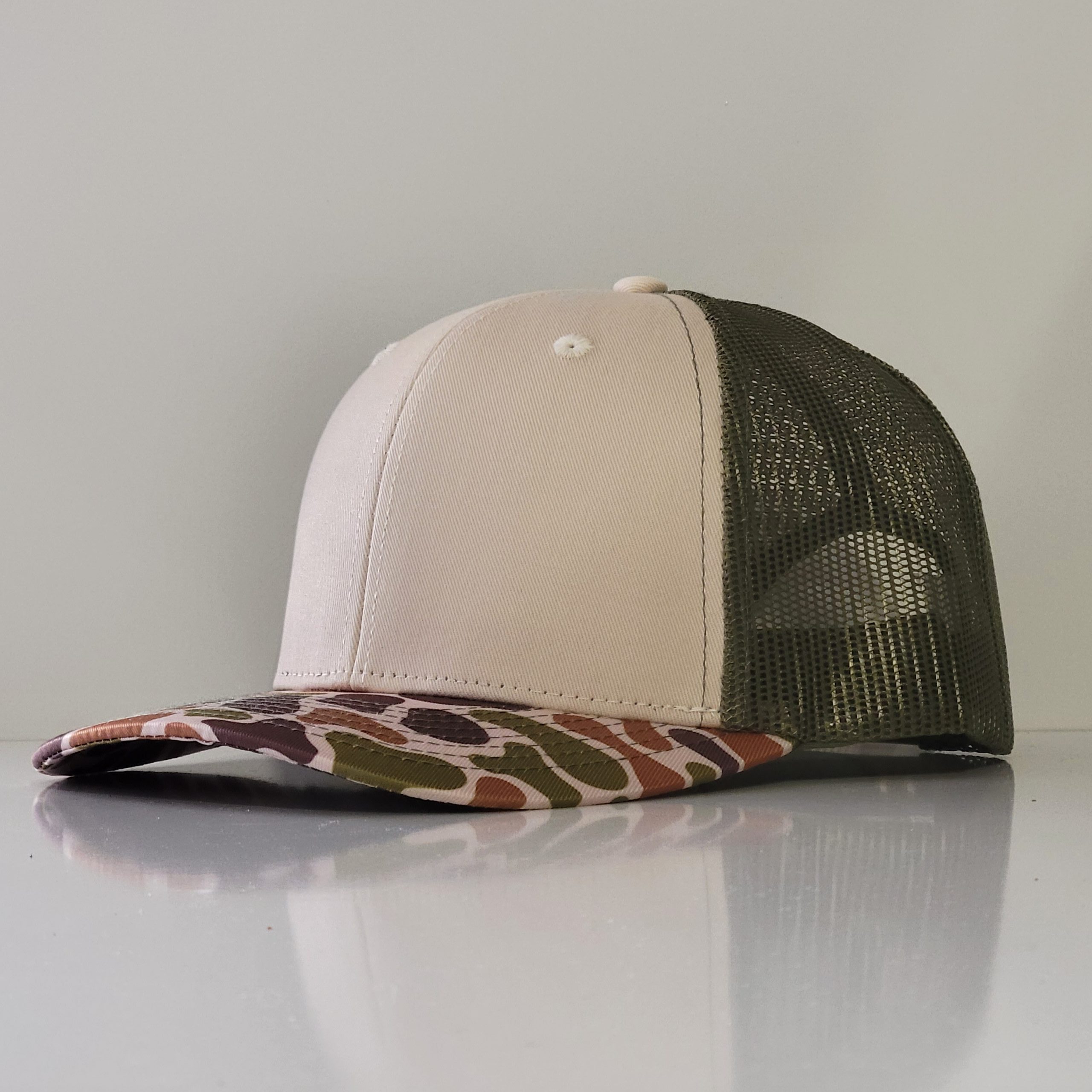 PG Trucker Hat Blanks Duck Collection – OD Seller** Best Camo Retro HAT COMPANY