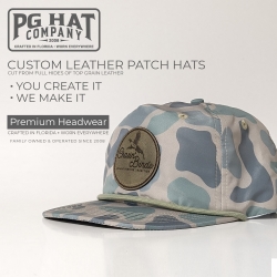 Dirty Duck Featherlight Snap Back Hat + Your Logo