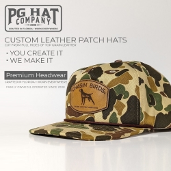 PeePaw Duck Twill Back Cap + Your Logo