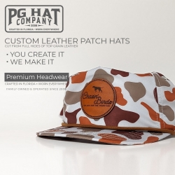 Rusty Duck Featherlight Snap Back Hat + Your Logo
