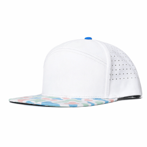 7 Panel Performance Beachy Duck Snap Back Blank