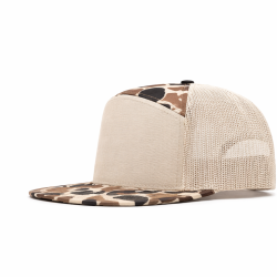 7 Panel Jeffrey Snap Back Hat Blank