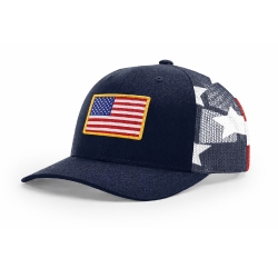 Custom Richardson 112PM Printed Mesh Trucker Patch Hat